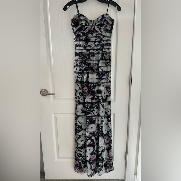 BCBGMaxAzria Erika Strapless Gown Dress - Size 0 - Picture 2 of 6